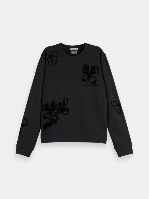 Flock artwork sweatshirt sold by Scotch and Soda