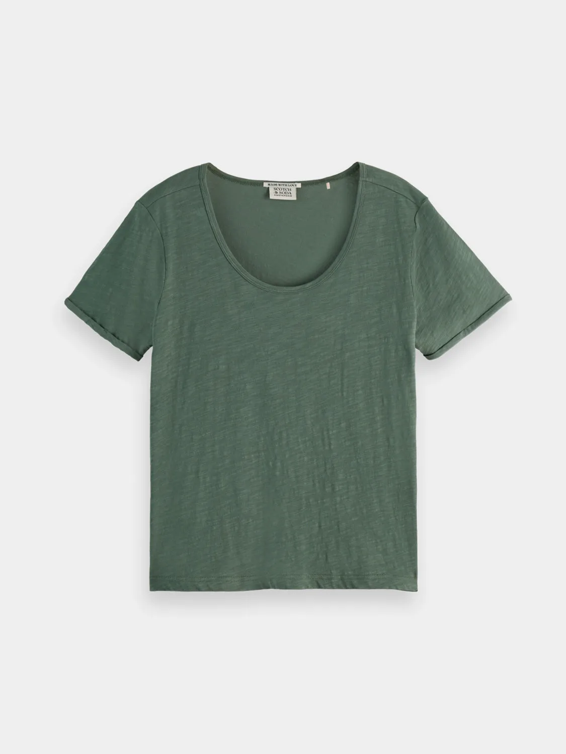 Relaxed fit slub t-shirt sold by Scotch and Soda