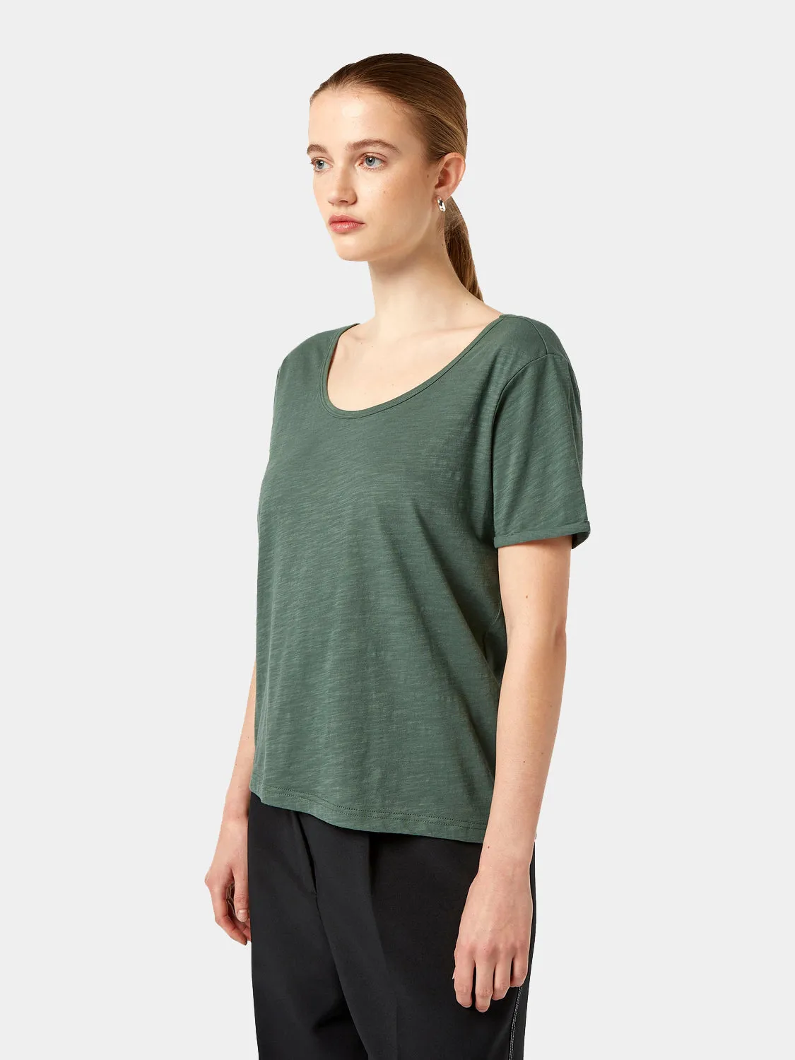 Relaxed fit slub t-shirt sold by Scotch and Soda product image thumbnail 2