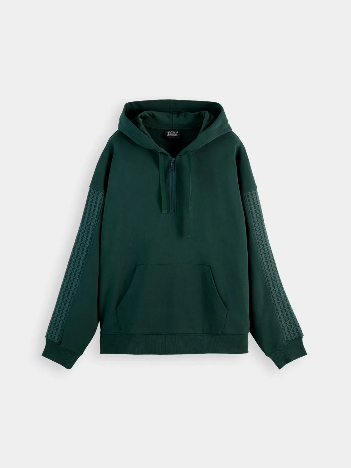 Quarter zip hoodie sold by Scotch and Soda