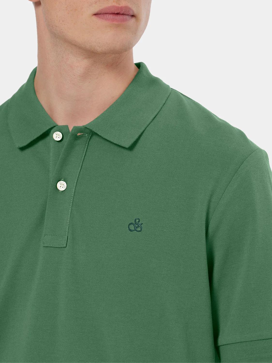 Logo pique polo sold by Scotch & Soda product image thumbnail 5