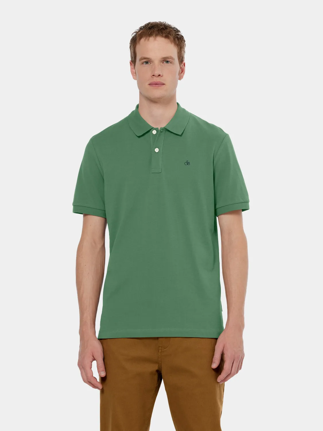 Logo pique polo sold by Scotch & Soda product image thumbnail 2