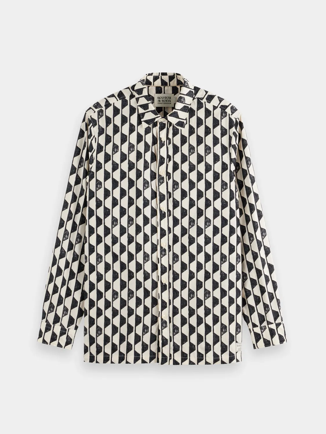 Geo-print shirt sold by Scotch & Soda