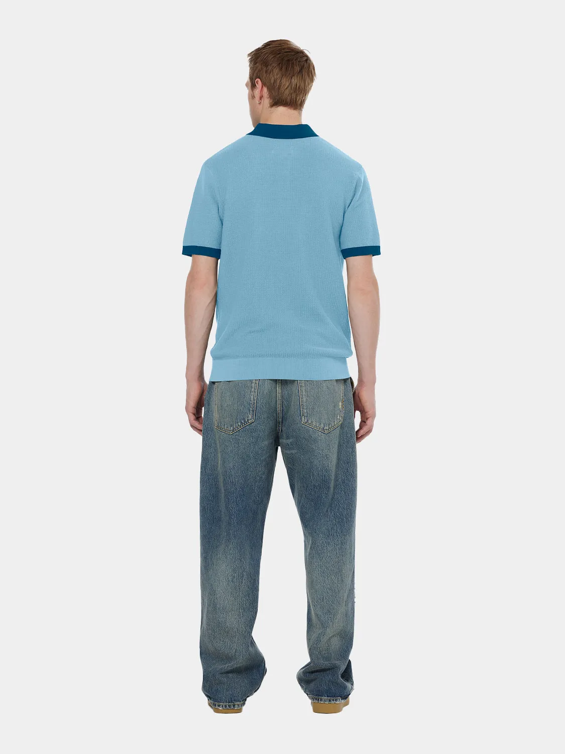 Knitted polo sold by Scotch and Soda product image thumbnail 3