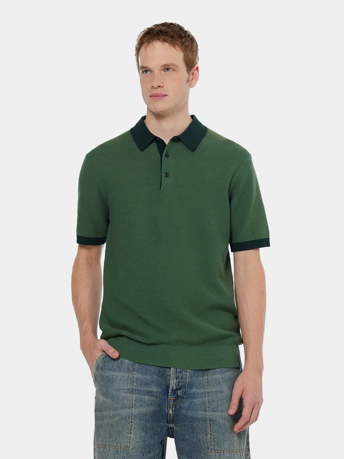 Knitted polo sold by Scotch and Soda product image thumbnail 2