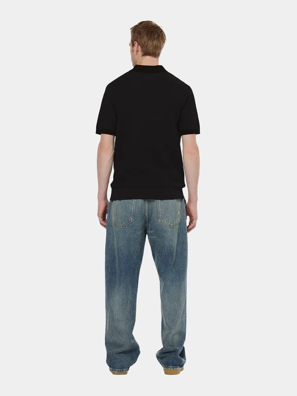 Knitted polo sold by Scotch and Soda product image thumbnail 3