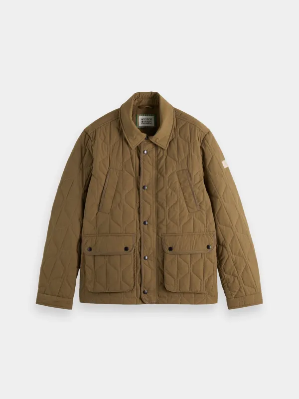 Quilted jacket sold by Scotch and Soda