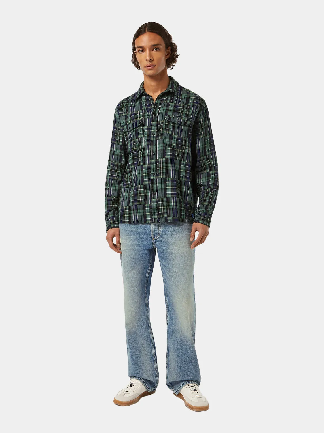 Patchwork shirt sold by Scotch and Soda product image thumbnail 5