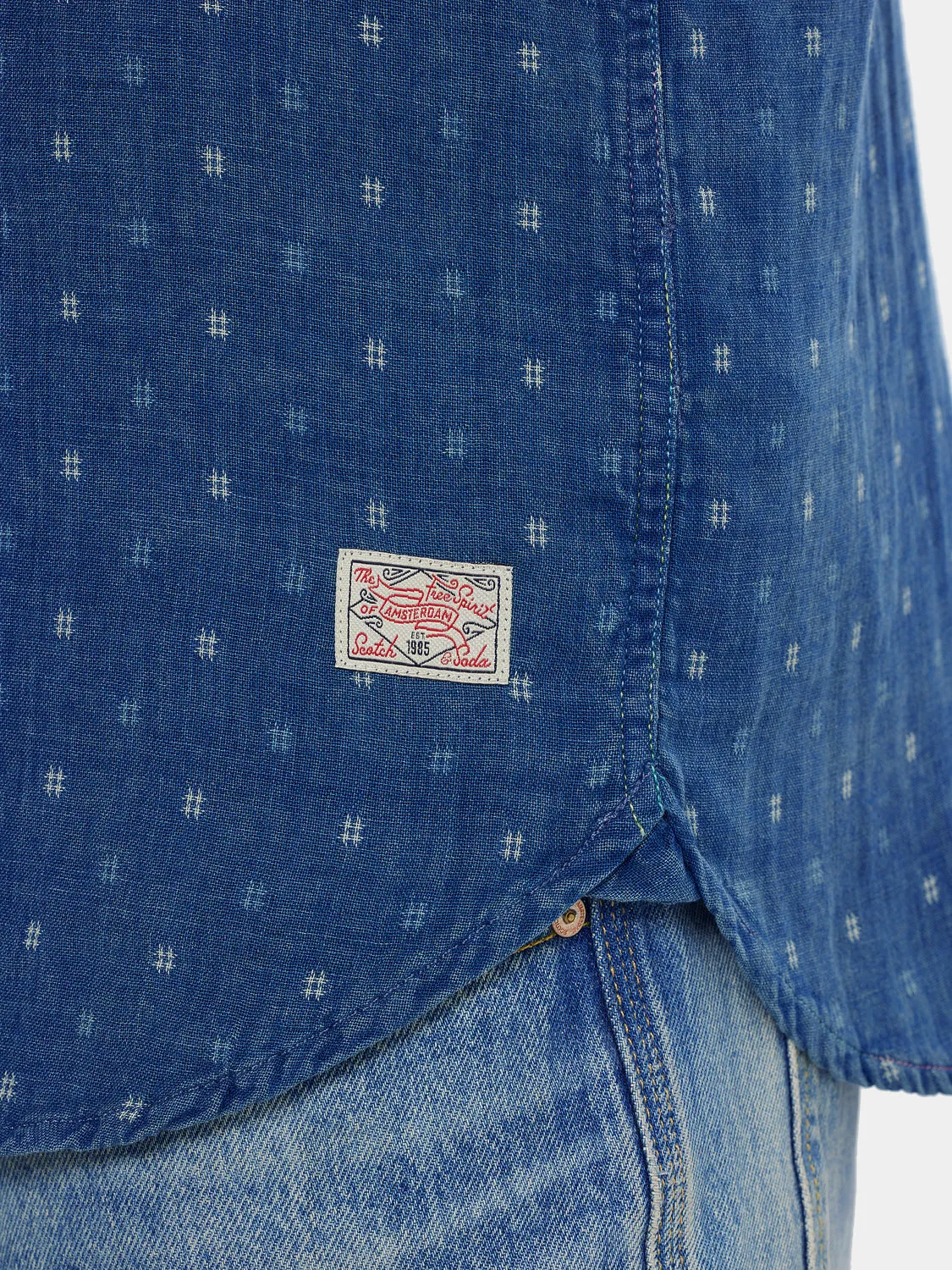 Denim shirt sold by Scotch and Soda product image thumbnail 5