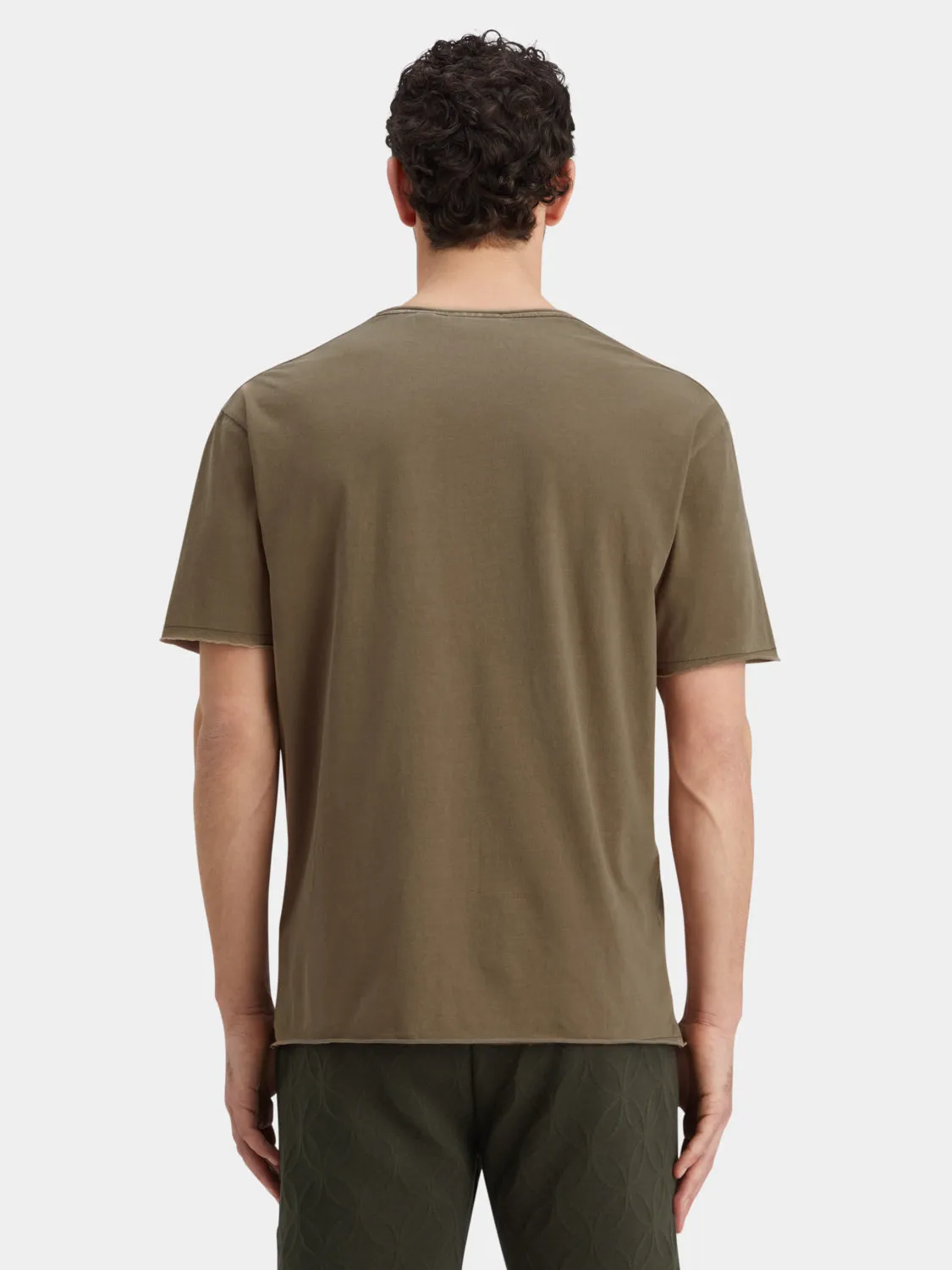 Raw edge t-shirt sold by Scotch and Soda product image thumbnail 3