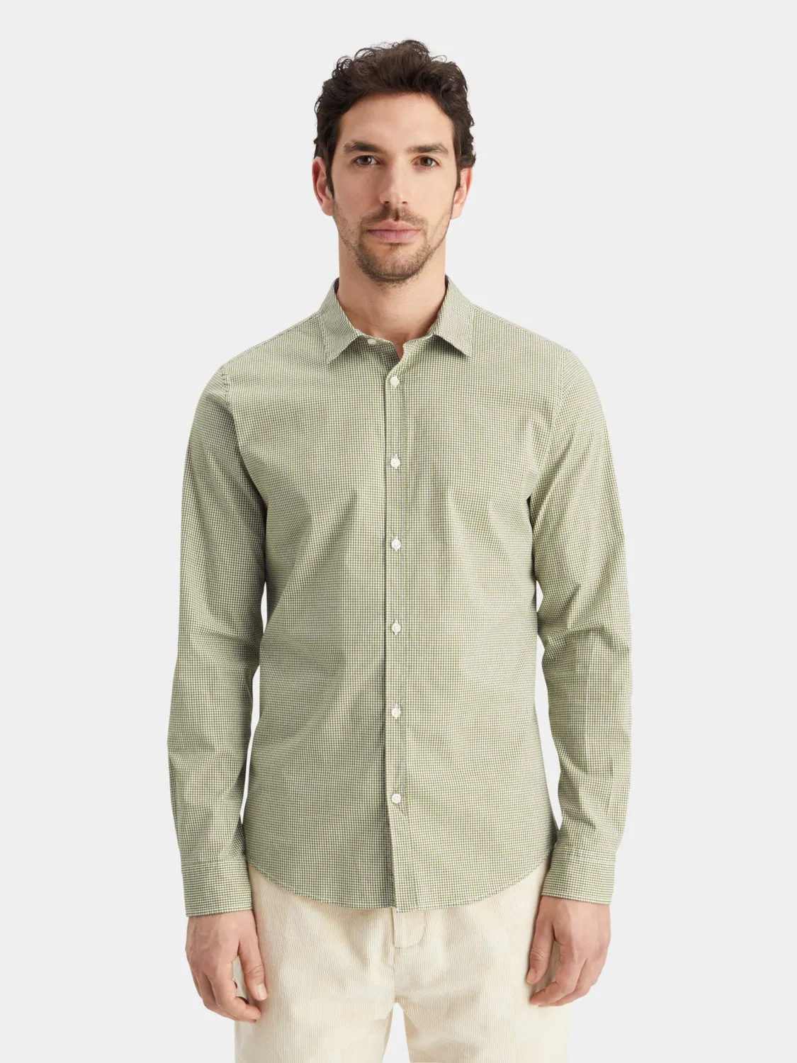 Poplin check shirt sold by Scotch and Soda product image thumbnail 2