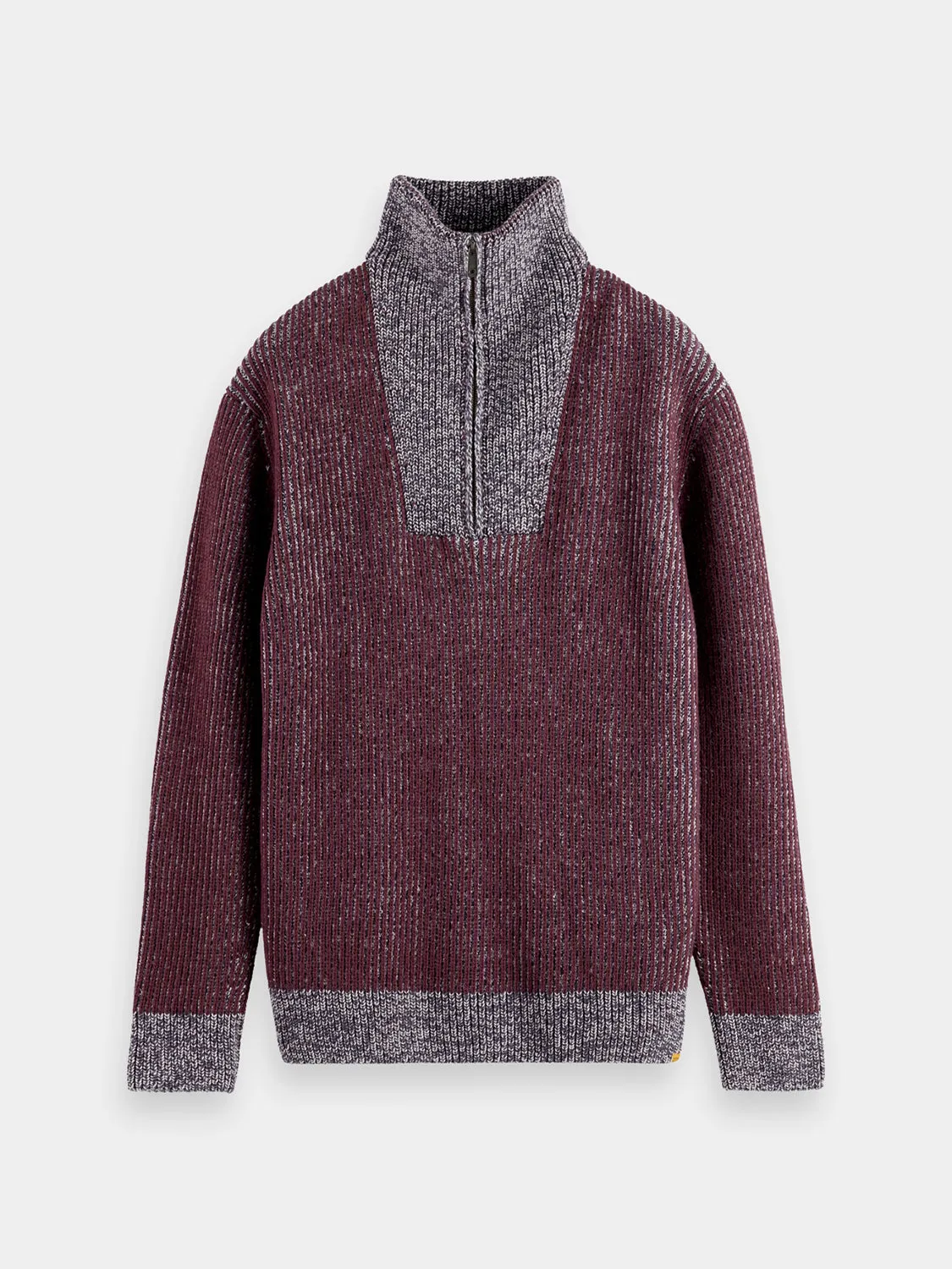 Quarter zip pullover sold by Scotch and Soda