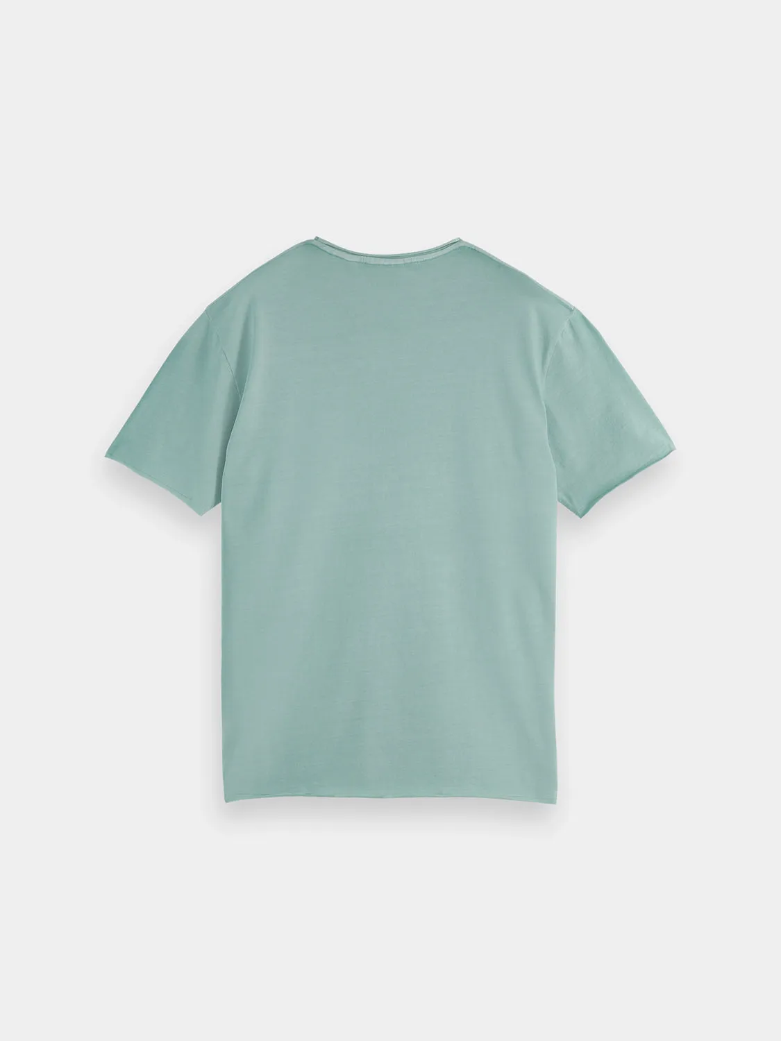 Raw edge garment-dyed t-shirt sold by Scotch & Soda product image thumbnail 2