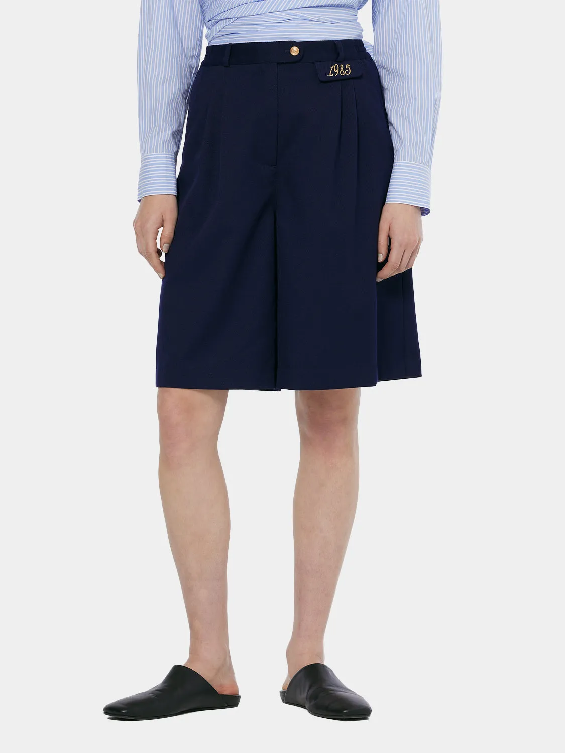 Gabardine twill shorts sold by Scotch and Soda product image thumbnail 3