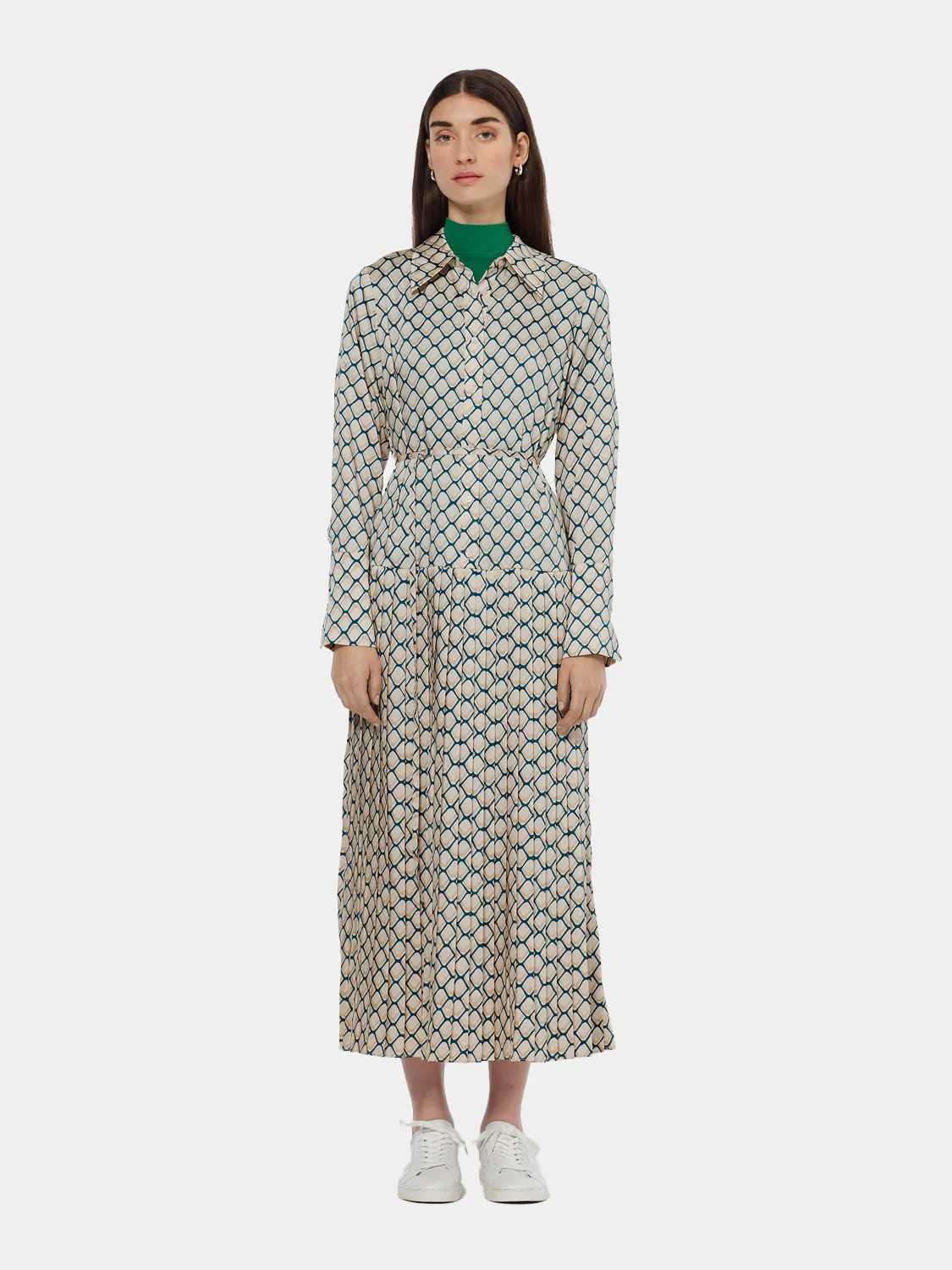 Pleated maxi dress sold by Scotch & Soda product image thumbnail 3