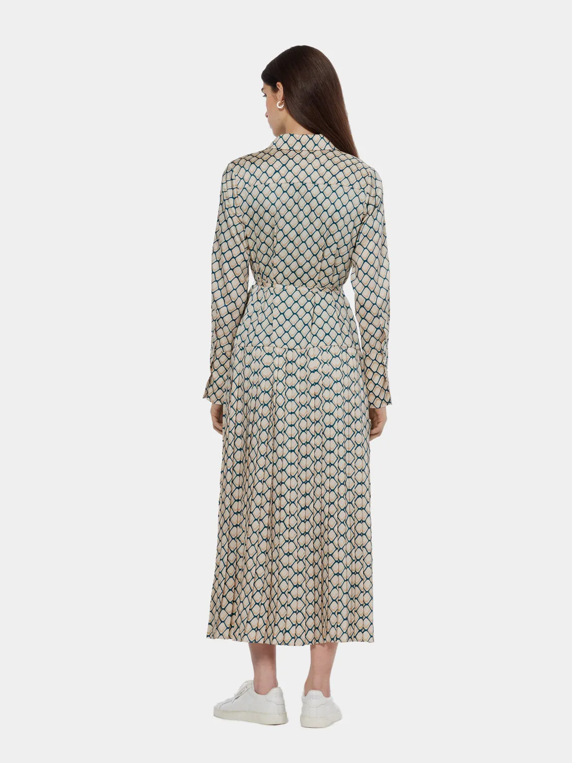 Pleated maxi dress sold by Scotch & Soda product image thumbnail 4