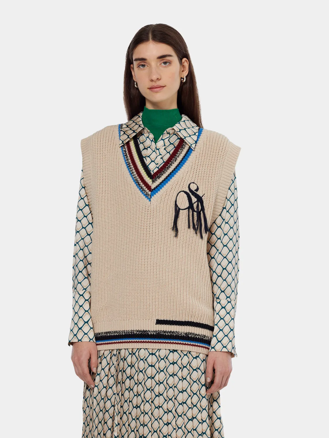 Knitted vest sold by Scotch and Soda product image thumbnail 3