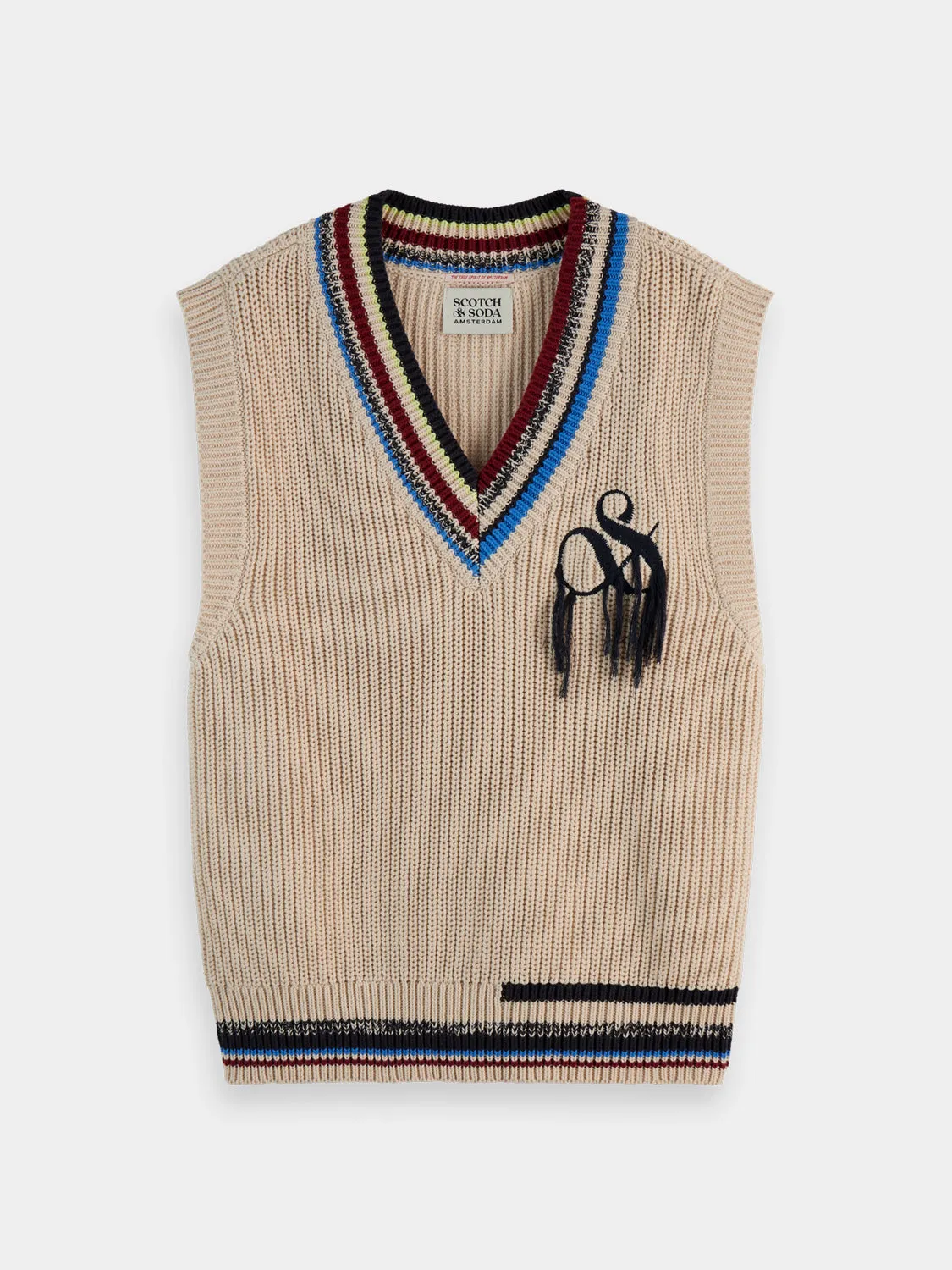 Knitted vest sold by Scotch and Soda product image thumbnail 2