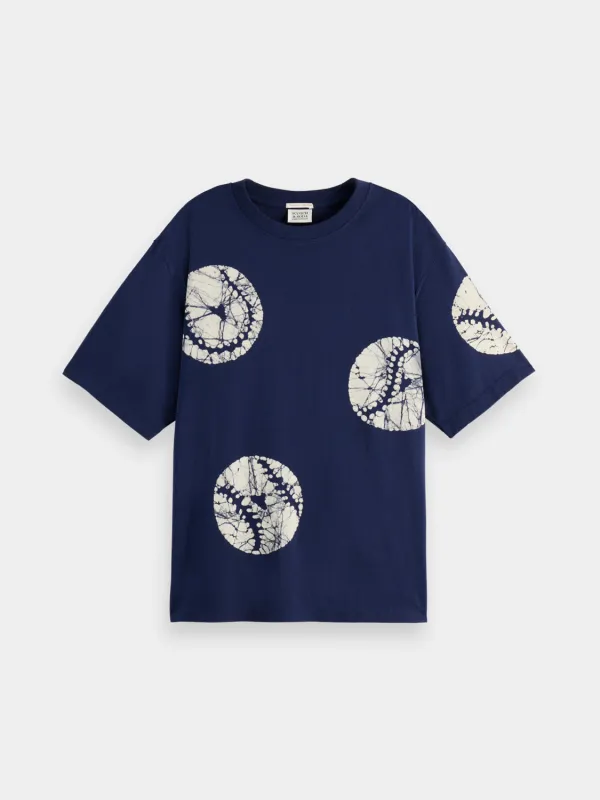 Batik loose t-shirt made by Scotch & Soda