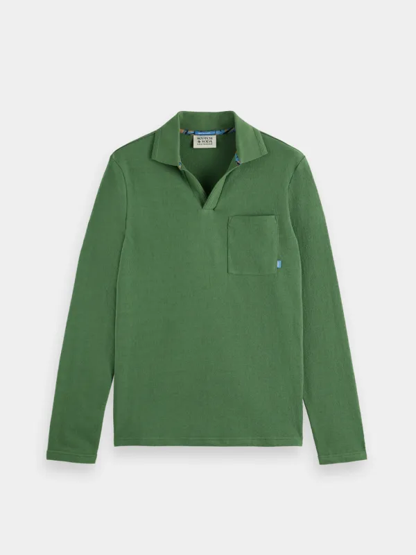 Long sleeved polo sold by Scotch and Soda