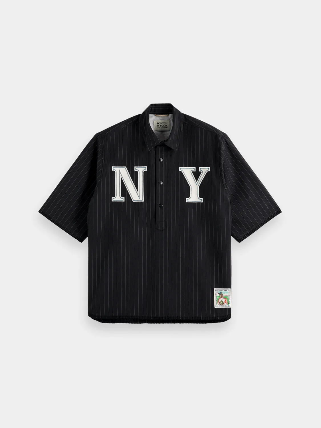 Tailored baseball shirt sold by Scotch and Soda