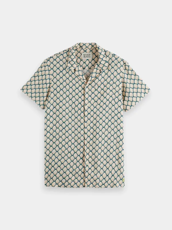 Printed viscose shirt sold by Scotch and Soda