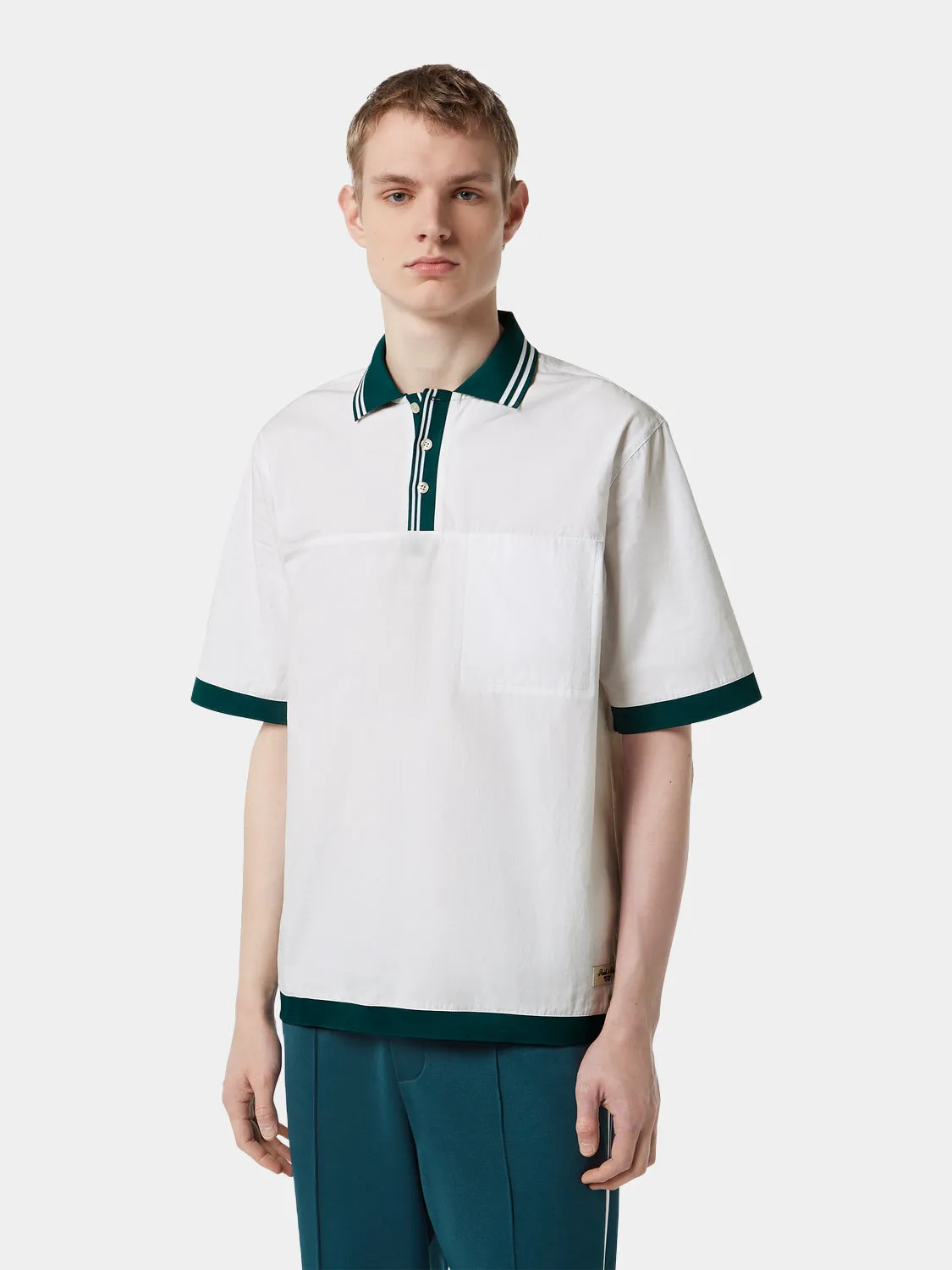 Poplin polo shirt sold by Scotch & Soda product image thumbnail 2