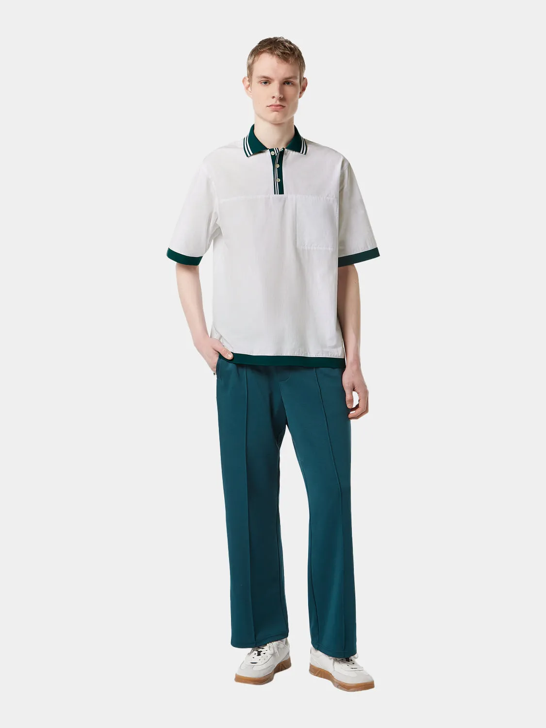 Poplin polo shirt sold by Scotch & Soda product image thumbnail 5