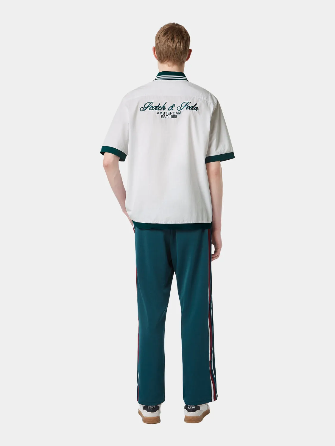 Poplin polo shirt sold by Scotch & Soda product image thumbnail 3