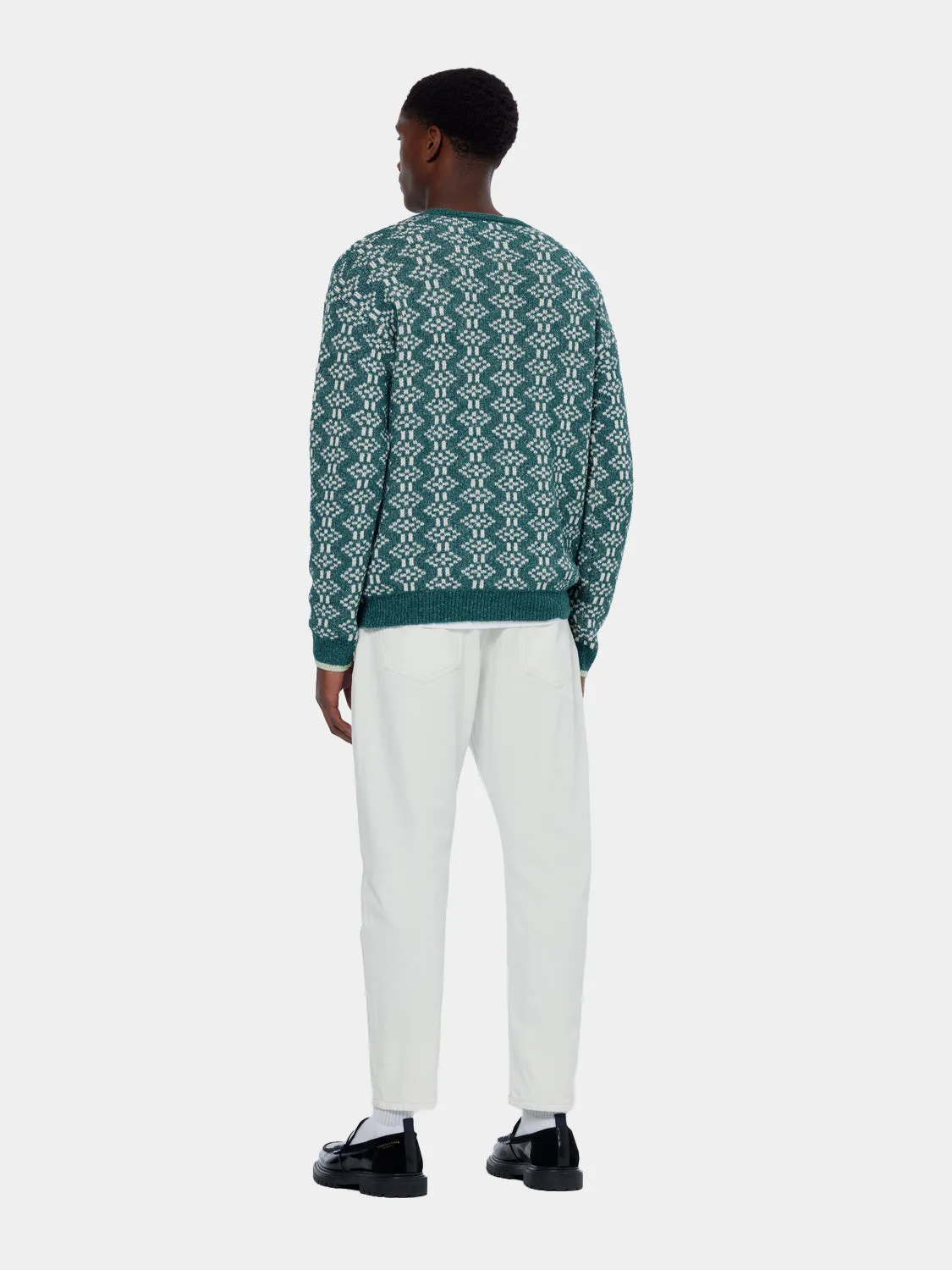 Jacquard pullover sold by Scotch and Soda product image thumbnail 3