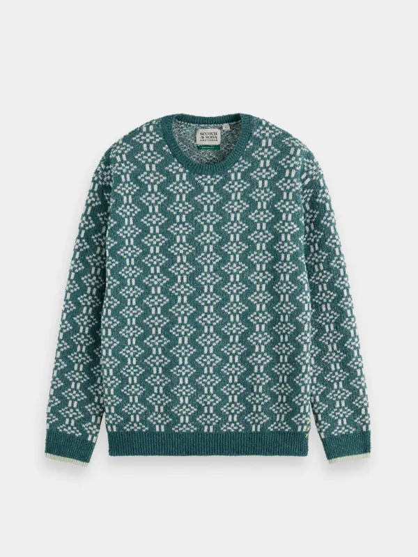 Jacquard pullover sold by Scotch and Soda