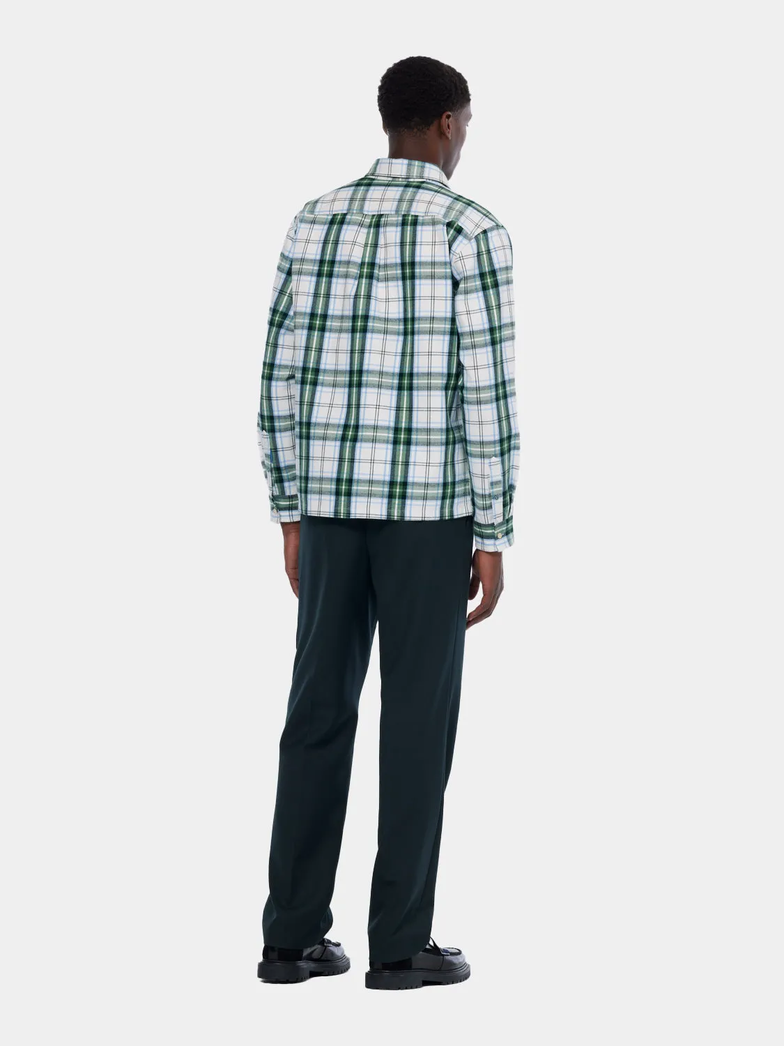 Yarn-dyed flannel shirt sold by Scotch & Soda product image thumbnail 3