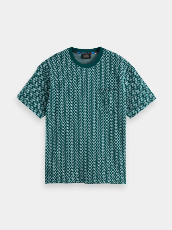 Jacquard t-shirt made by Scotch & Soda