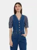 Fitted denim waistcoat sold by Scotch and Soda