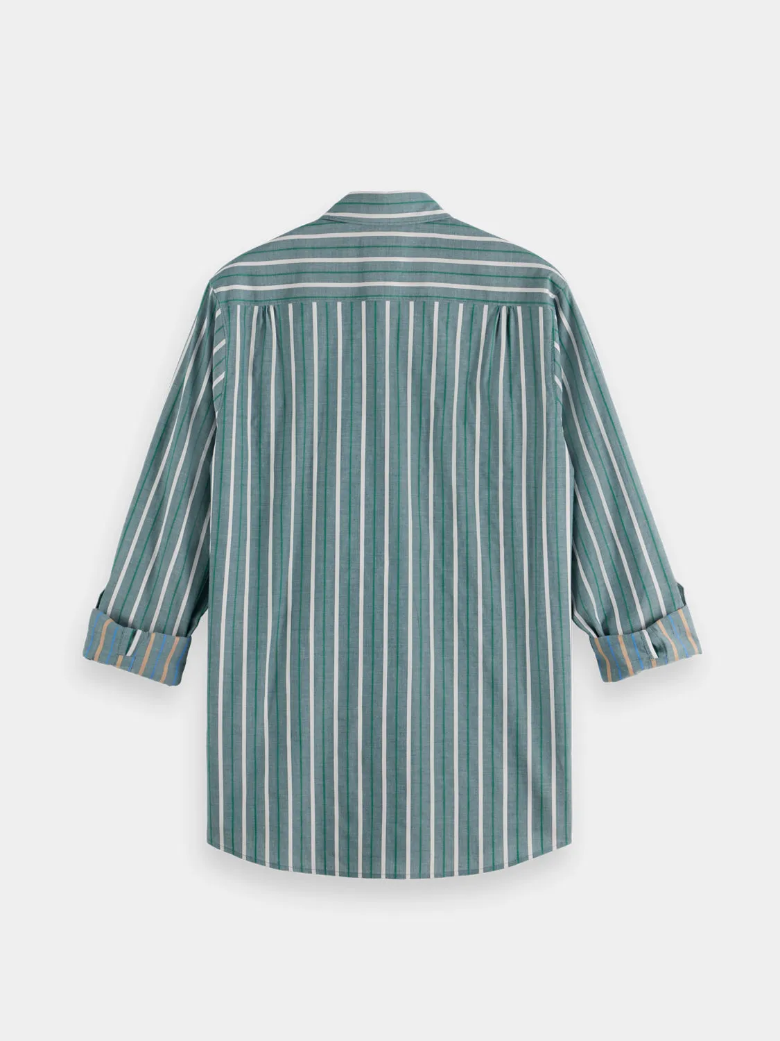 Dobby striped shirt sold by Scotch & Soda product image thumbnail 5