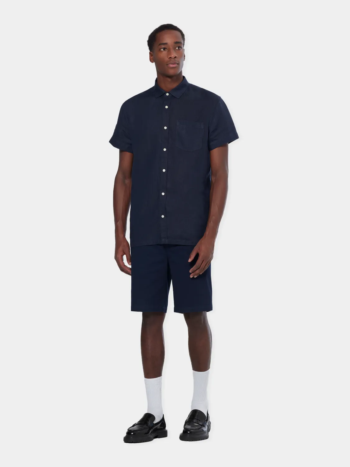 Short sleeved linen shirt sold by Scotch and Soda product image thumbnail 2