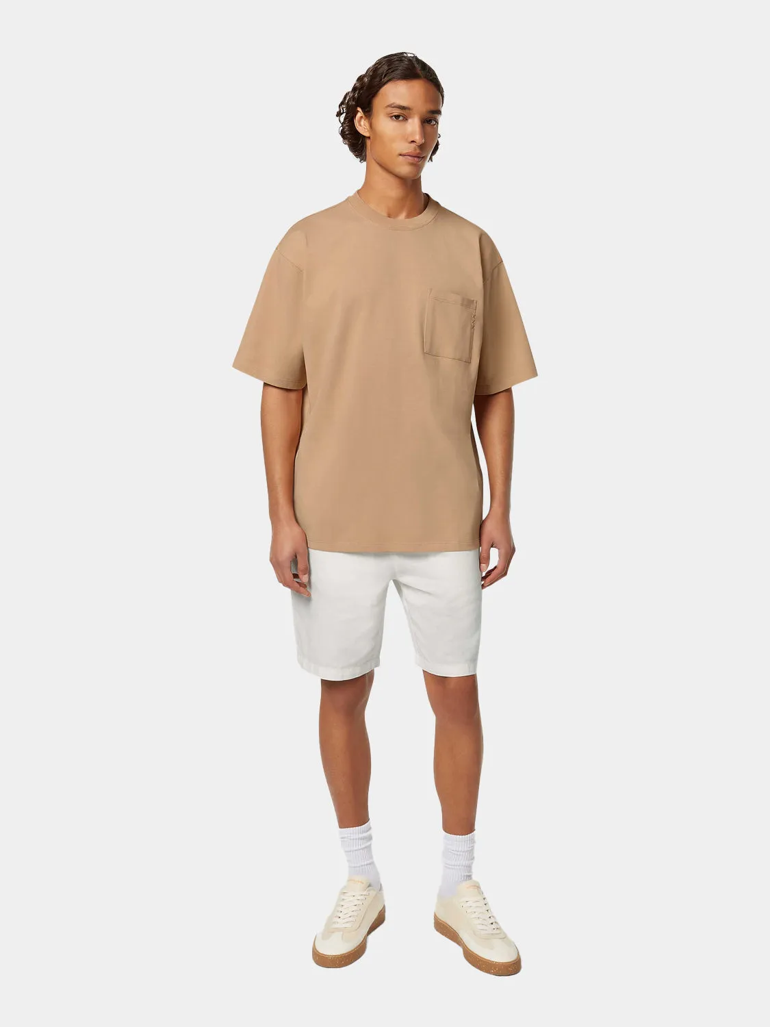 Fave cotton-linen shorts sold by Scotch and Soda product image thumbnail 4