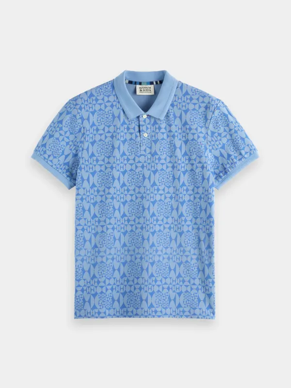 Printed polo sold by Scotch and Soda