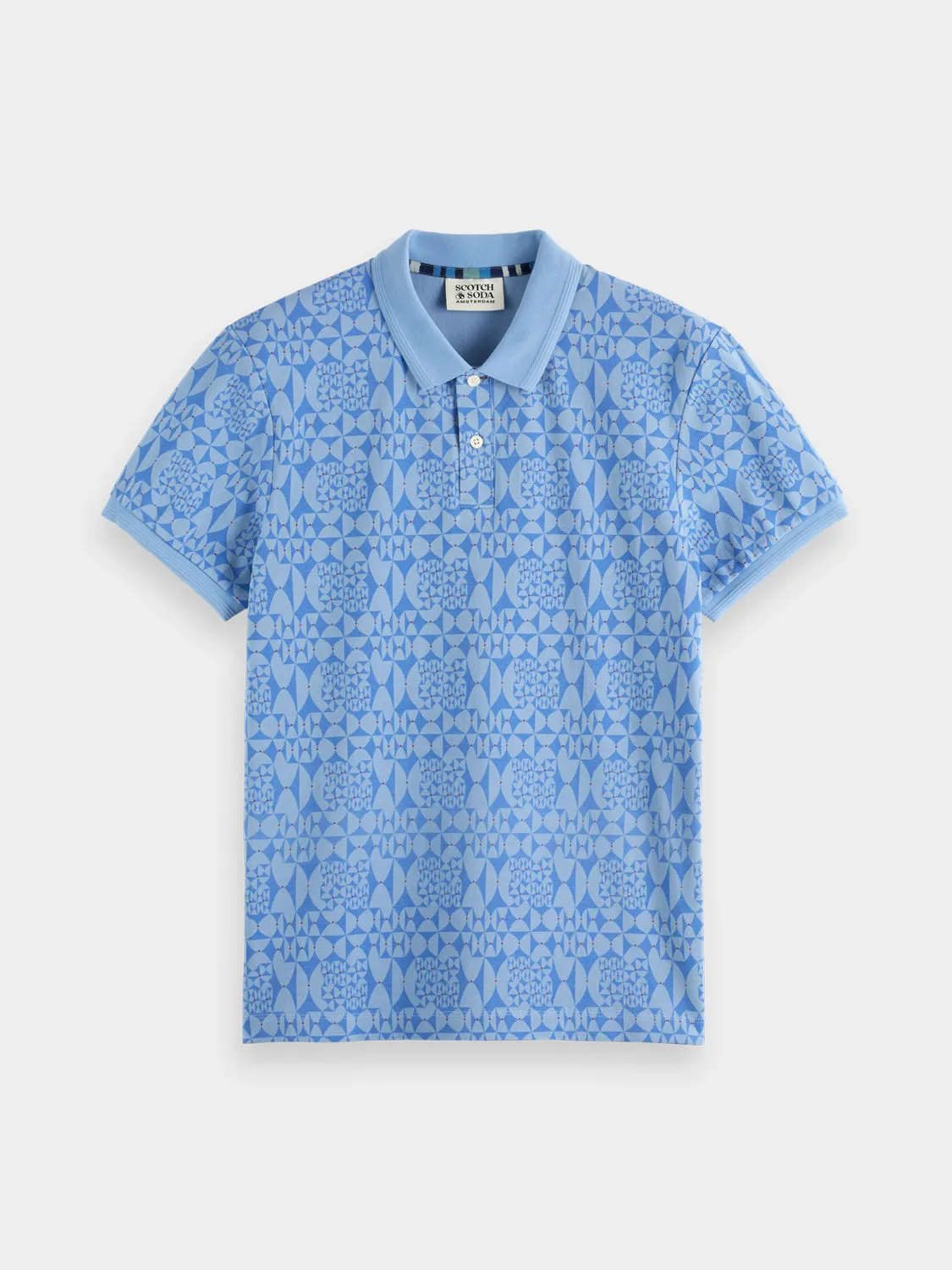 Printed polo sold by Scotch & Soda