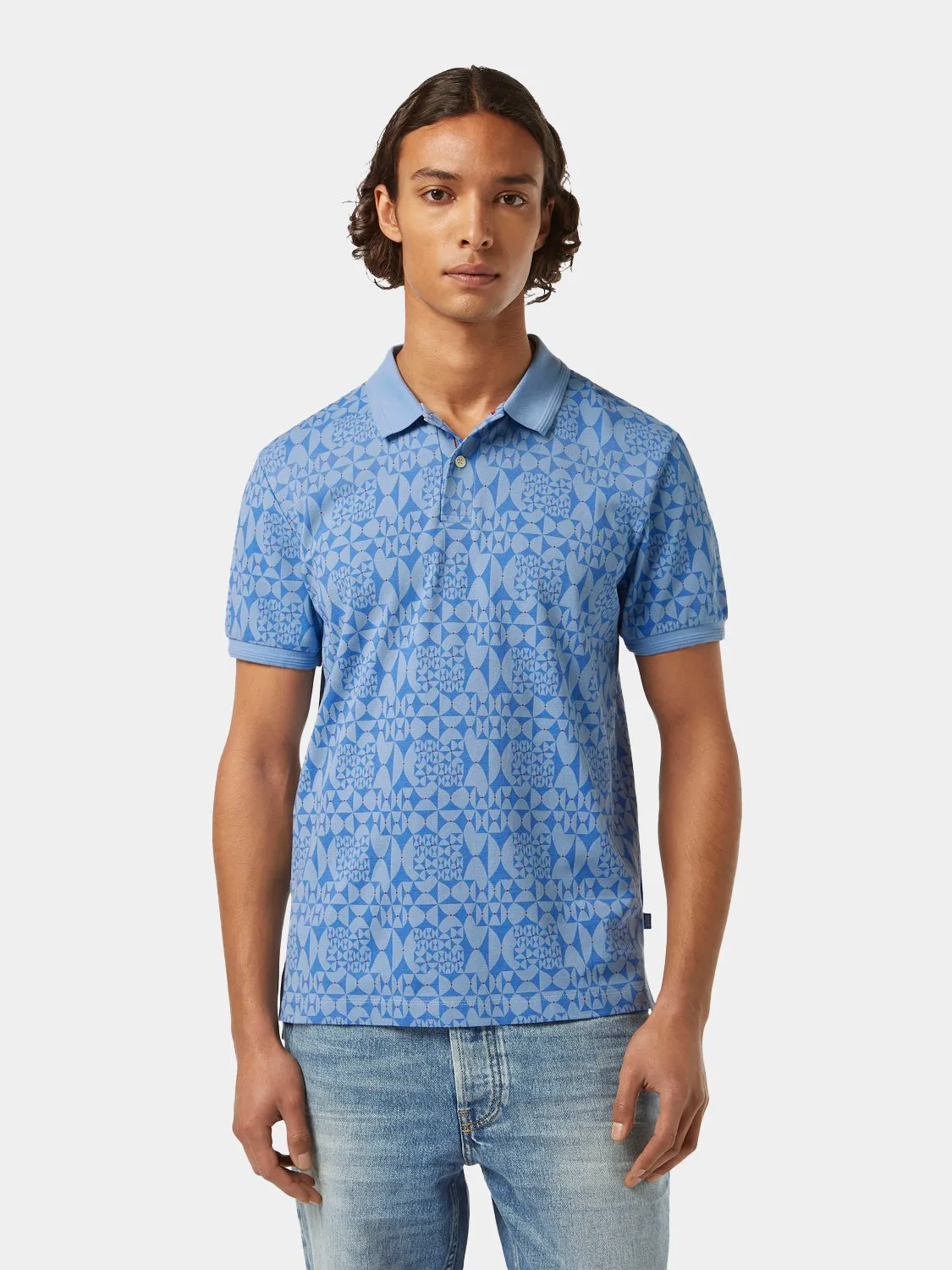Printed polo sold by Scotch & Soda product image thumbnail 2