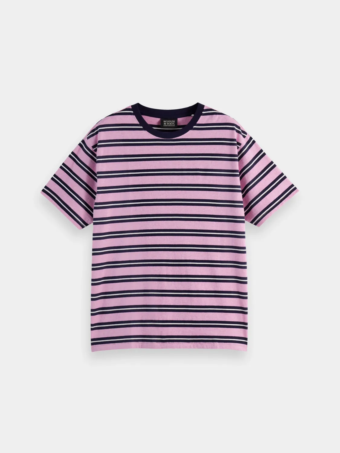 Yarn-dyed t-shirt sold by Scotch & Soda