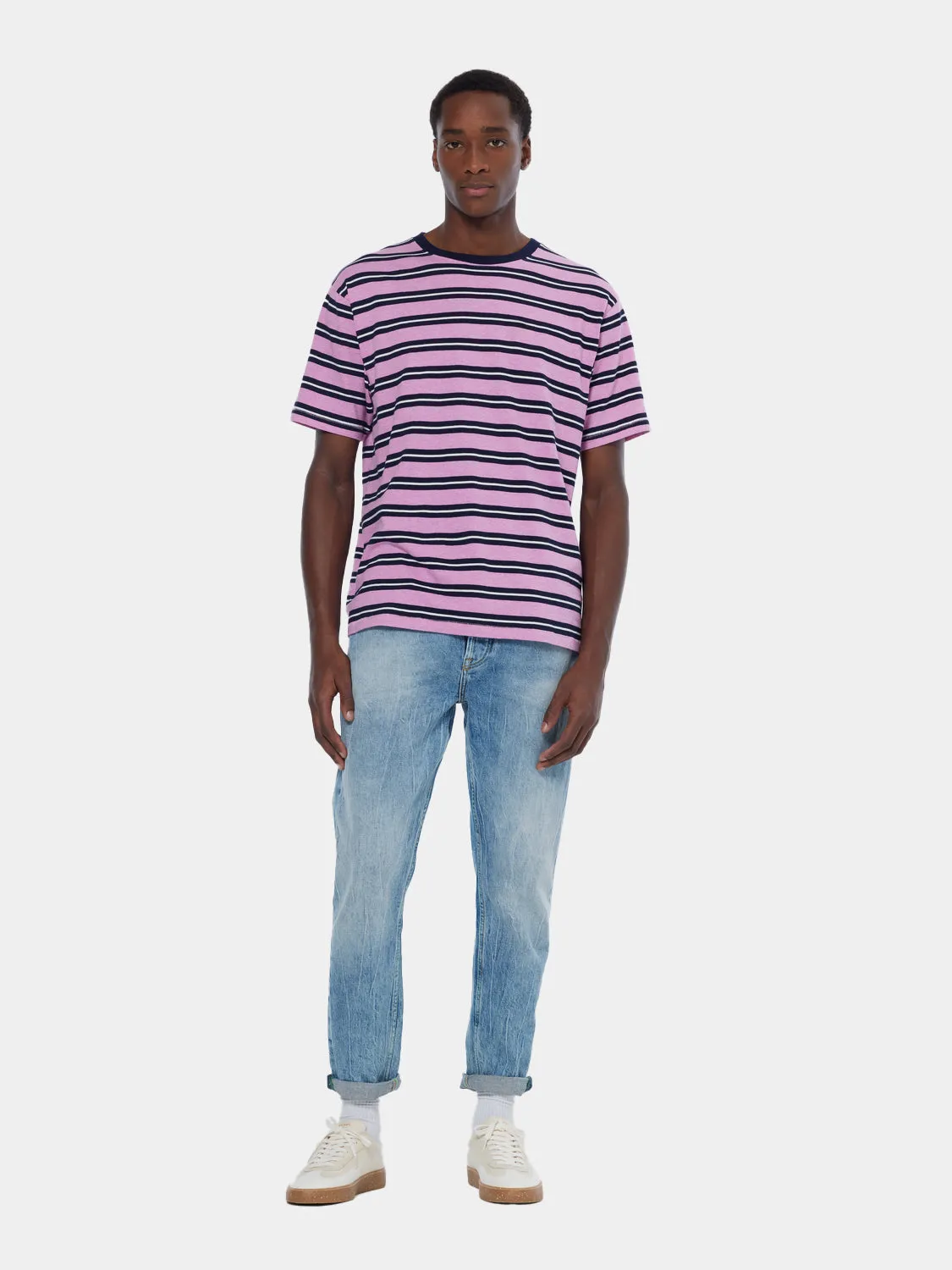 Yarn-dyed t-shirt sold by Scotch & Soda product image thumbnail 4