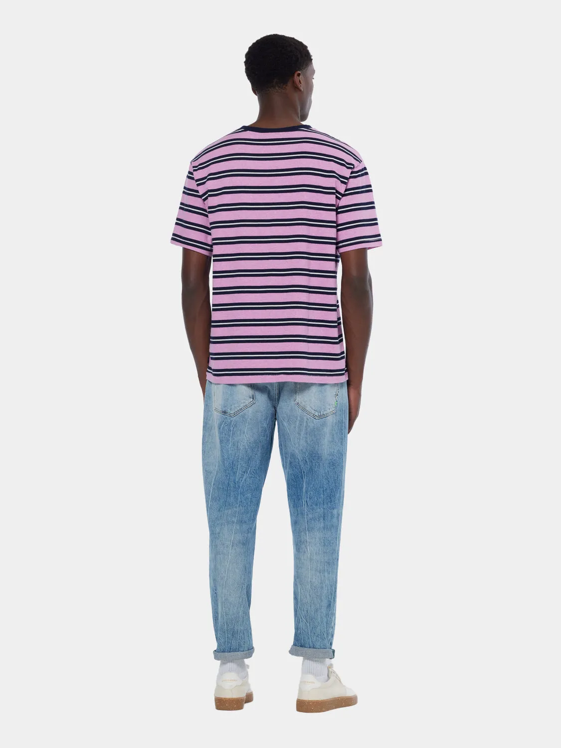 Yarn-dyed t-shirt sold by Scotch & Soda product image thumbnail 3