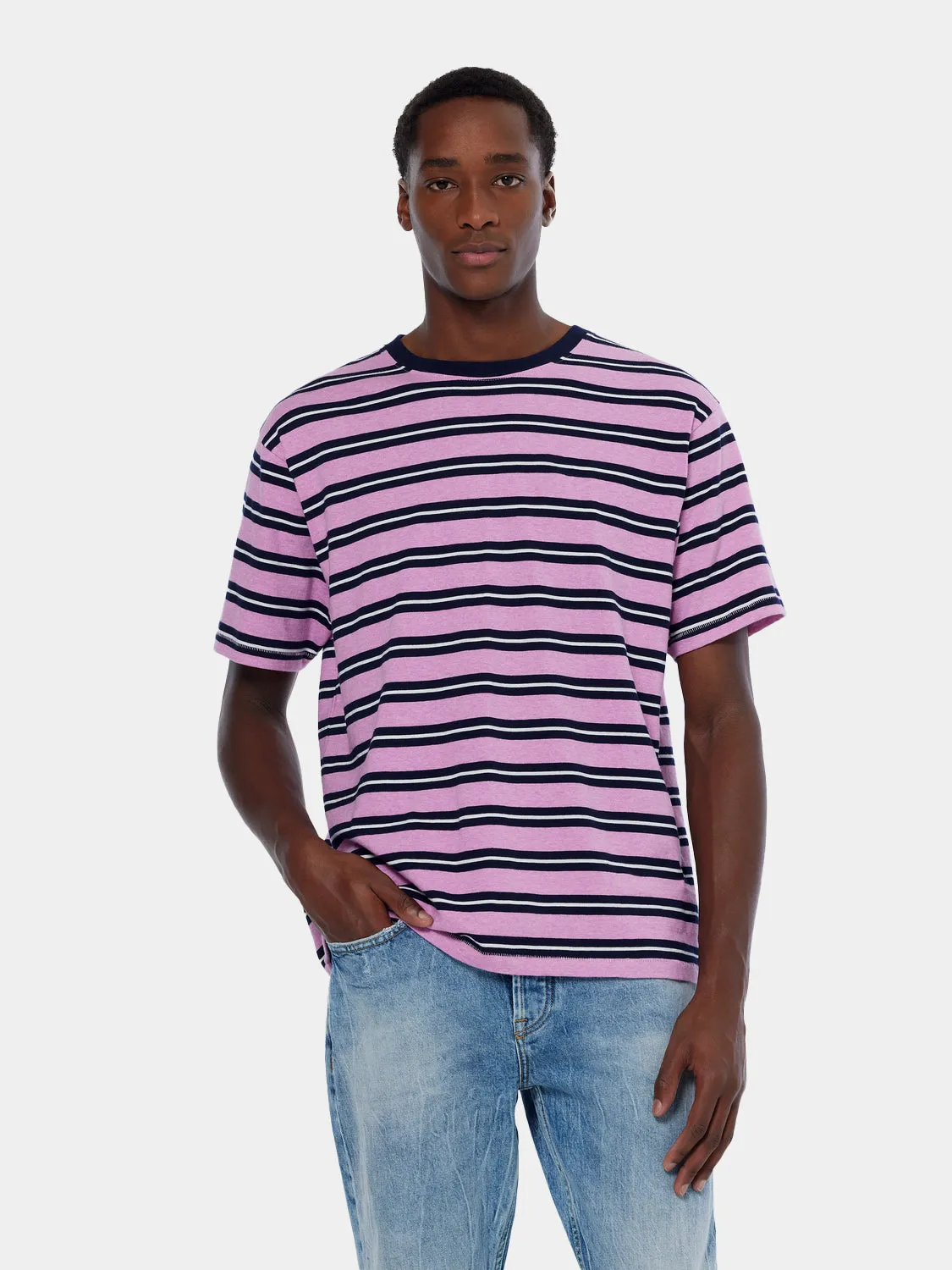 Yarn-dyed t-shirt sold by Scotch & Soda product image thumbnail 2