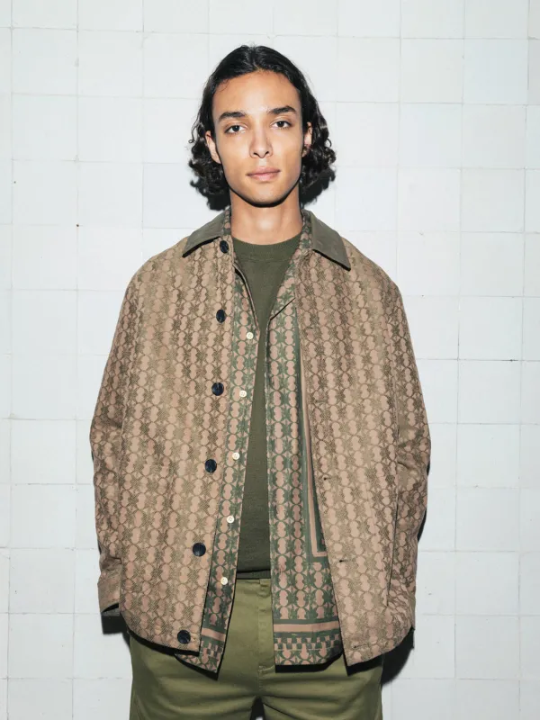Jacquard jacket sold by Scotch and Soda