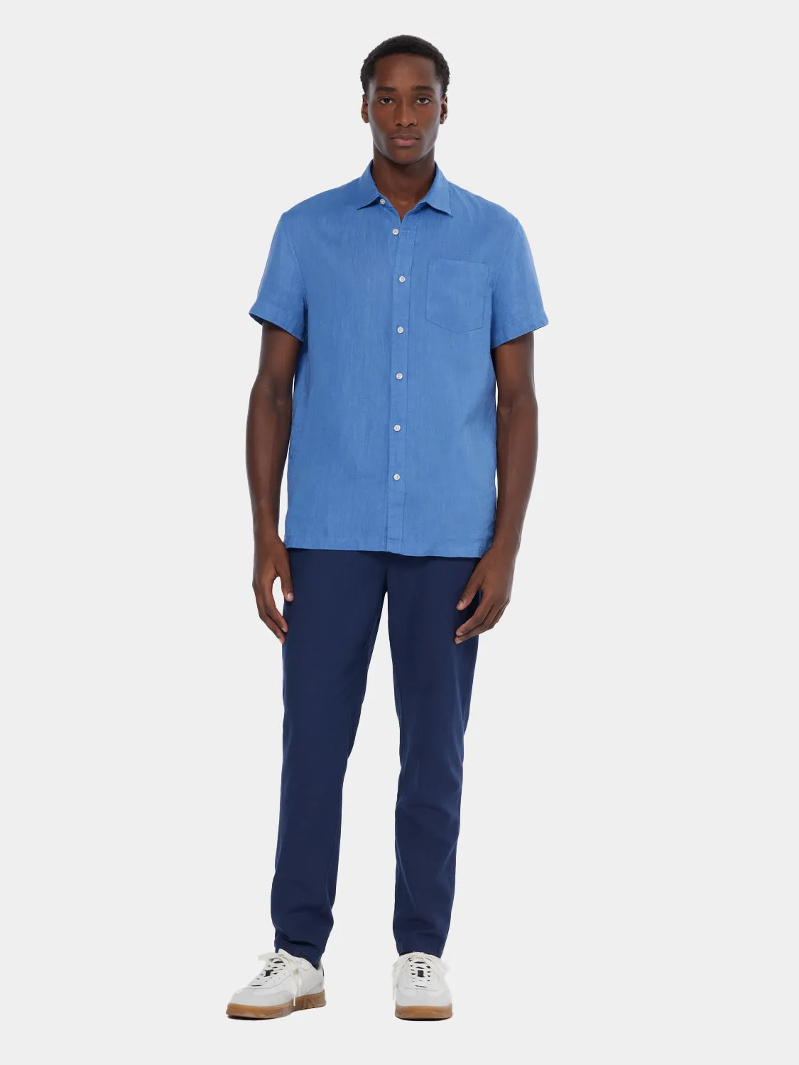 Short sleeved linen shirt sold by Scotch and Soda product image thumbnail 4