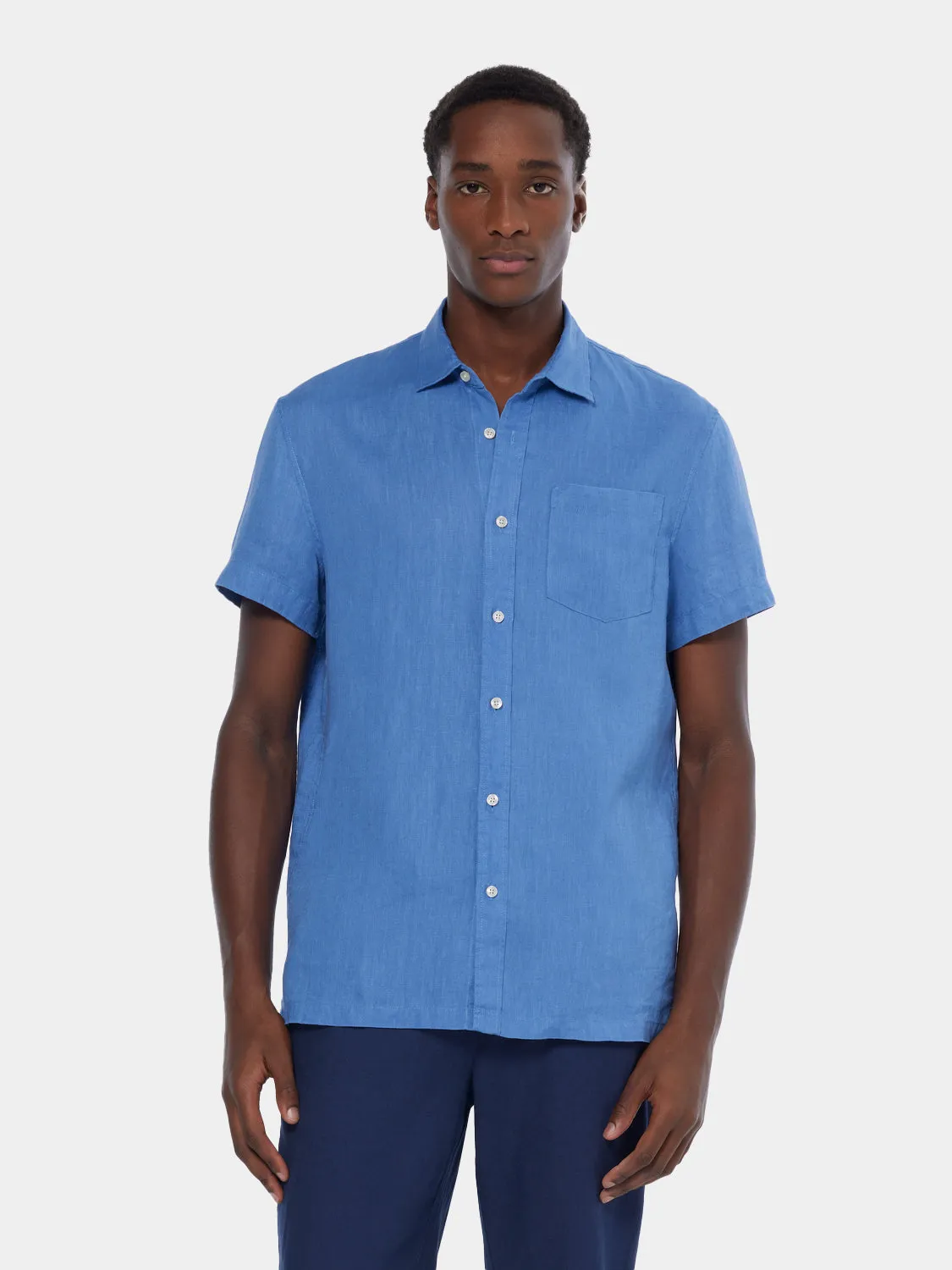 Short sleeved linen shirt sold by Scotch and Soda product image thumbnail 2