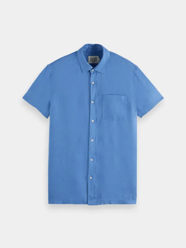 Short sleeved linen shirt sold by Scotch and Soda