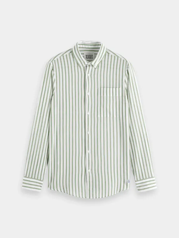 Crinkle striped shirt sold by Scotch and Soda