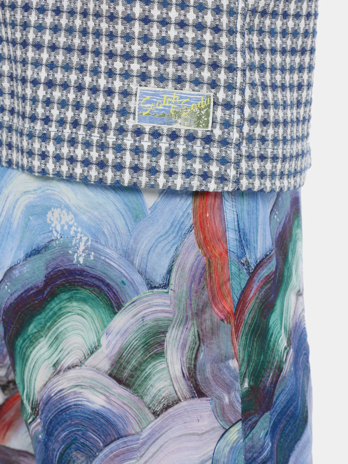 Jacquard shirt sold by Scotch and Soda product image thumbnail 5